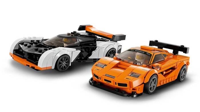 76918 LEGO® Speed Champions McLaren Solus GT ve McLaren F1 LM - 3