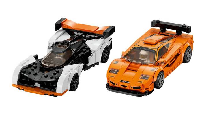 76918 LEGO® Speed Champions McLaren Solus GT ve McLaren F1 LM - 5
