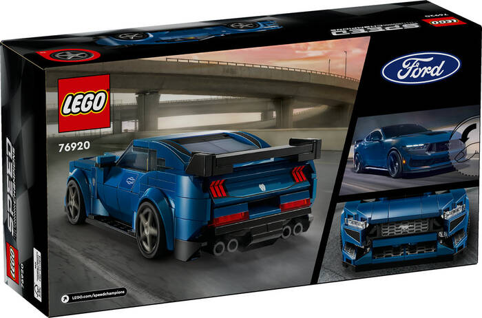 76920 LEGO® Speed Champions Ford Mustang Dark Horse Spor Araba - 14