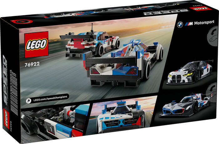 76922 LEGO® Speed Champions BMW M4 GT3 ve BMW M Hybrid V8 Yarış Arabaları - 14