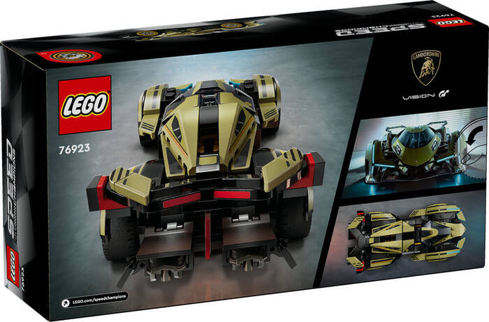 76923 LEGO® Speed Champions Lamborghini Lambo V12 Vision GT Süper Araba - 7