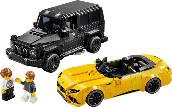 76924 LEGO® Speed Champions Mercedes-AMG G 63 ve Mercedes-AMG SL 63 - 1
