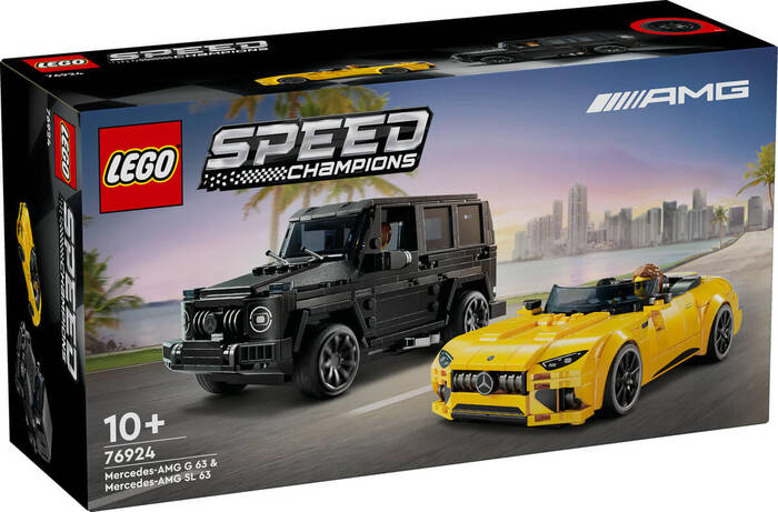 76924 LEGO® Speed Champions Mercedes-AMG G 63 ve Mercedes-AMG SL 63 - 2