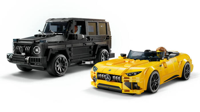 76924 LEGO® Speed Champions Mercedes-AMG G 63 ve Mercedes-AMG SL 63 - 3