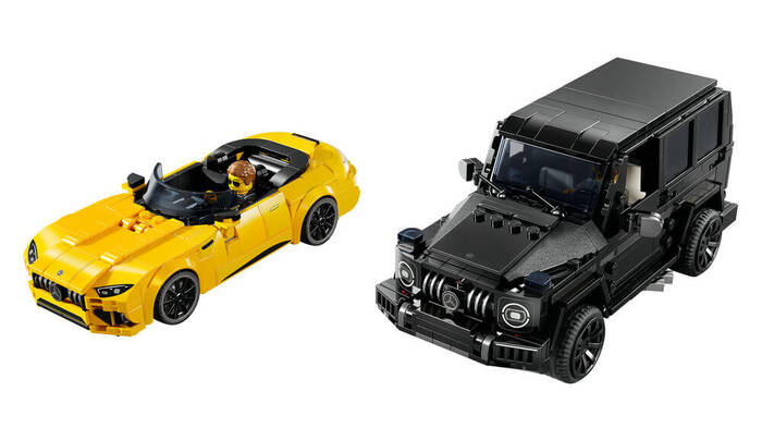 76924 LEGO® Speed Champions Mercedes-AMG G 63 ve Mercedes-AMG SL 63 - 4