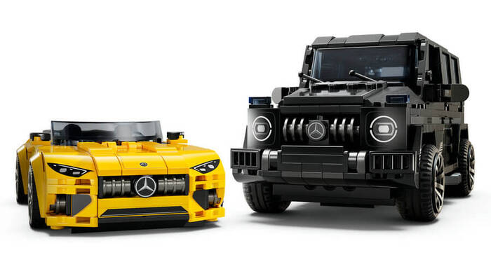 76924 LEGO® Speed Champions Mercedes-AMG G 63 ve Mercedes-AMG SL 63 - 6