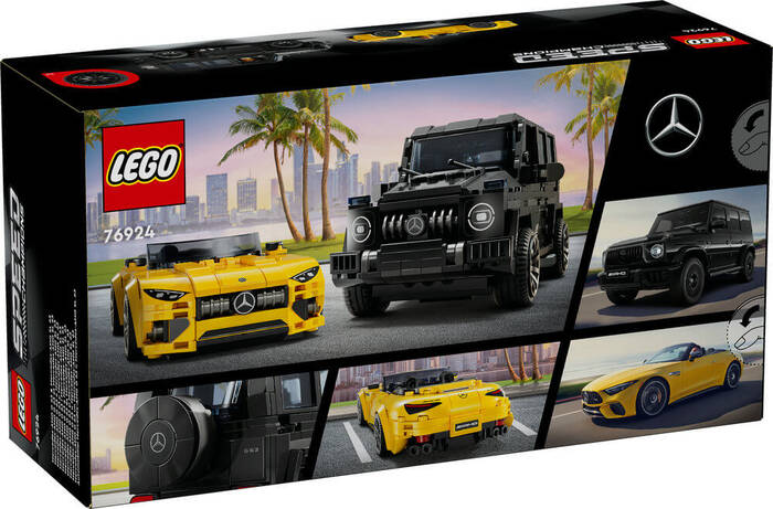 76924 LEGO® Speed Champions Mercedes-AMG G 63 ve Mercedes-AMG SL 63 - 7