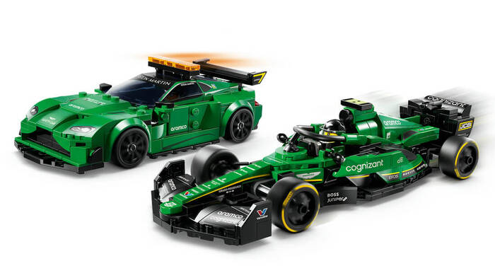 76925 LEGO® Speed Champions Aston Martin Güvenlik Aracı ve AMR23 - 3