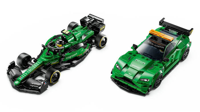 76925 LEGO® Speed Champions Aston Martin Güvenlik Aracı ve AMR23 - 5