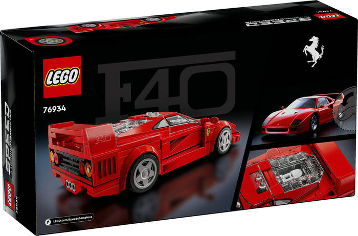 76934 LEGO® Speed Champions Ferrari F40 Süper Araba - 7