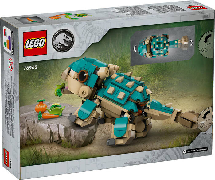 76962 LEGO® Jurassic World Yavru Bumpy: Ankylosaurus - 7