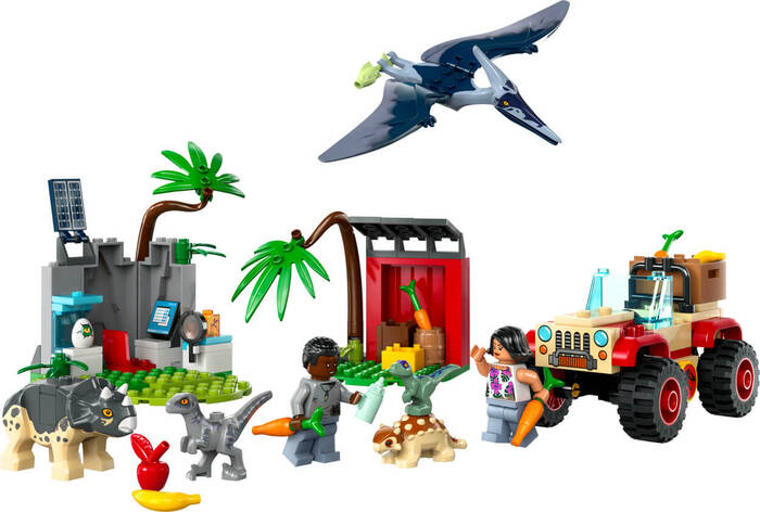 76963 LEGO® Jurassic World Yavru Dinozor Kurtarma Merkezi - 1