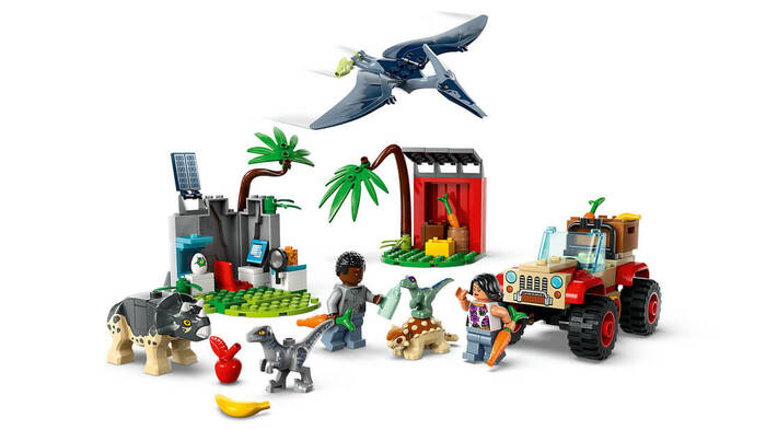 76963 LEGO® Jurassic World Yavru Dinozor Kurtarma Merkezi - 3