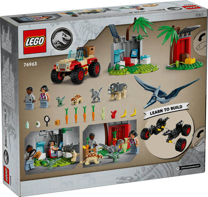 76963 LEGO® Jurassic World Yavru Dinozor Kurtarma Merkezi - 7