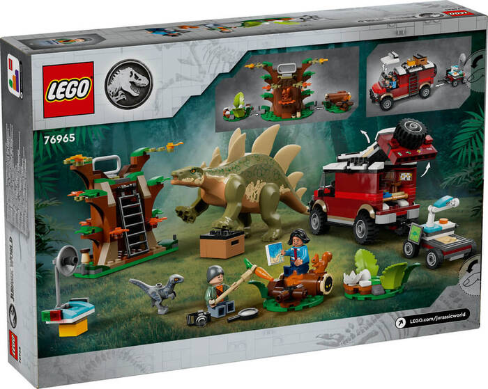 76965 LEGO® Jurassic World Dinozor Görevleri: Stegosaurus Keşfi - 7