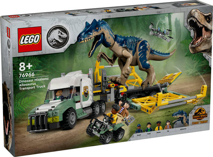 76966 LEGO® Jurassic World Dinozor Görevleri: Allosaurus Taşıma Kamyonu - 2