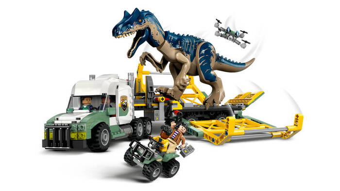 76966 LEGO® Jurassic World Dinozor Görevleri: Allosaurus Taşıma Kamyonu - 3