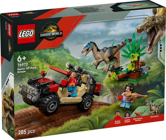 76972 LEGO® Jurassic World Raptor Arazi Kaçışı - 2