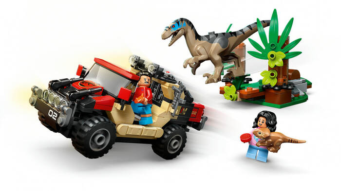 76972 LEGO® Jurassic World Raptor Arazi Kaçışı - 3