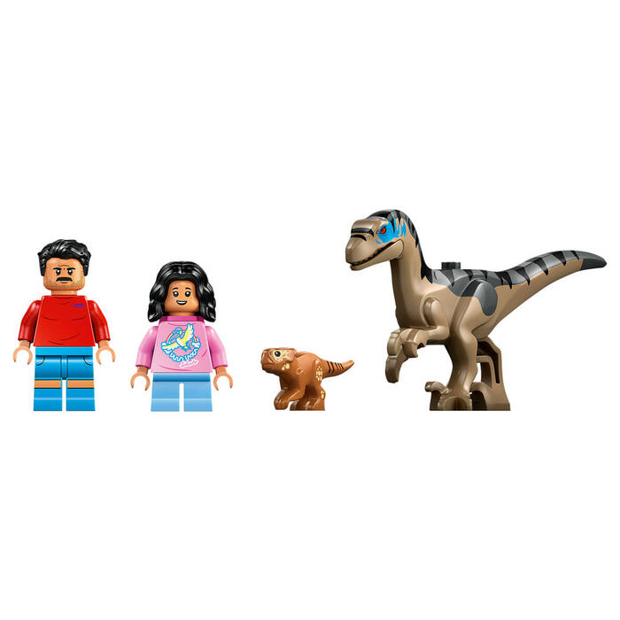 76972 LEGO® Jurassic World Raptor Arazi Kaçışı - 4