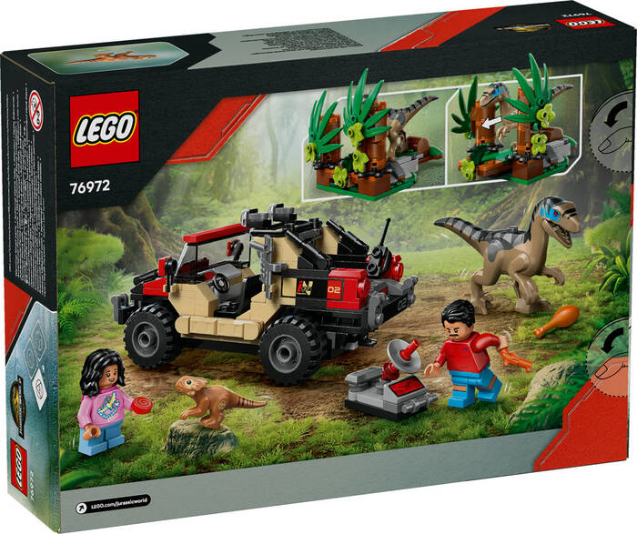 76972 LEGO® Jurassic World Raptor Arazi Kaçışı - 7