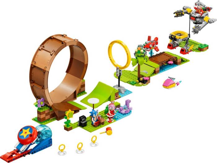 76994 LEGO® Sonic Sonic Green Hill Zone Daire Engeli - 1