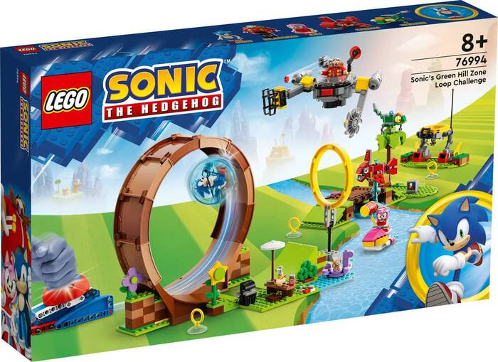 76994 LEGO® Sonic Sonic Green Hill Zone Daire Engeli - 2