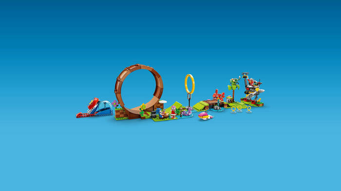 76994 LEGO® Sonic Sonic Green Hill Zone Daire Engeli - 4