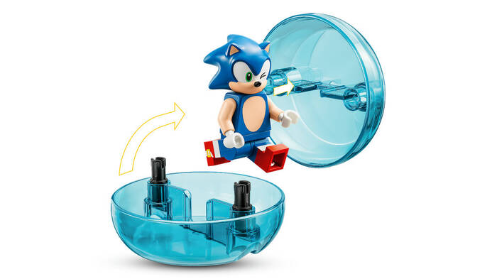 76994 LEGO® Sonic Sonic Green Hill Zone Daire Engeli - 5