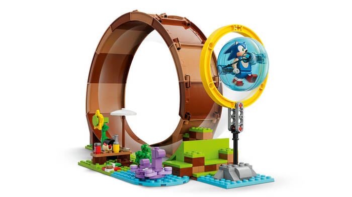 76994 LEGO® Sonic Sonic Green Hill Zone Daire Engeli - 6