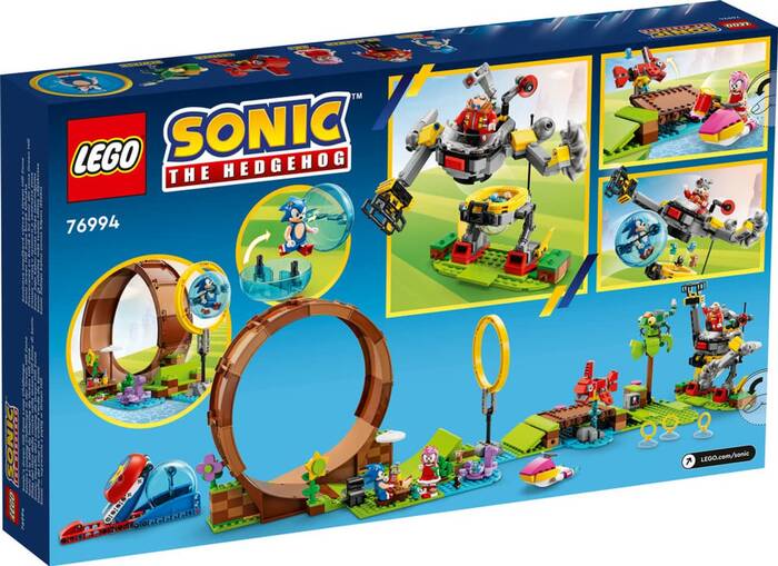 76994 LEGO® Sonic Sonic Green Hill Zone Daire Engeli - 7