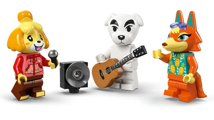 77052 LEGO® Animal Crossing K.K. Meydan Konseri - 4