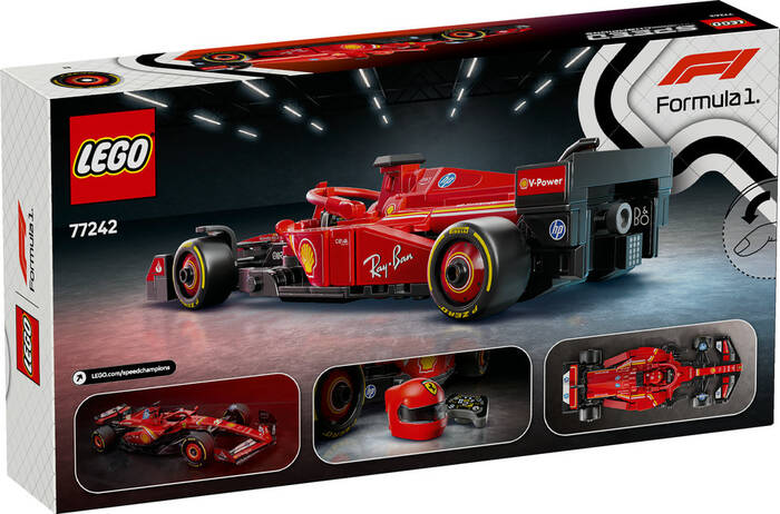 77242 LEGO® Speed Champions Ferrari SF-24 F1® Yarış Arabası - 7