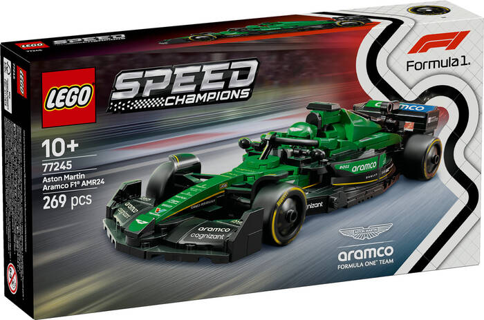 77245 LEGO® Speed Champions Aston Martin Aramco F1® AMR24 Yarış Arabası - 2