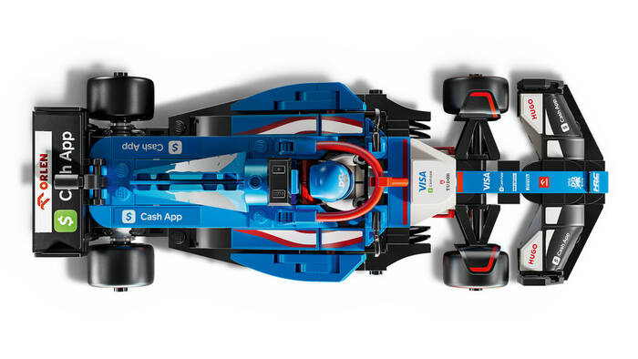 77246 LEGO® Speed Champions Visa Cash App RB VCARB 01 F1® Yarış Arabası - 6