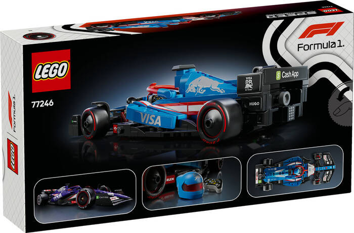77246 LEGO® Speed Champions Visa Cash App RB VCARB 01 F1® Yarış Arabası - 7