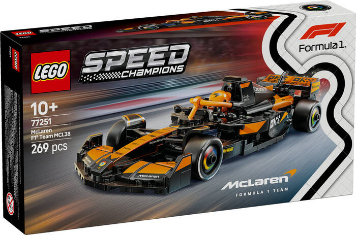 77251 LEGO® Speed Champions McLaren F1® Team MCL38 Yarış Arabası - 2