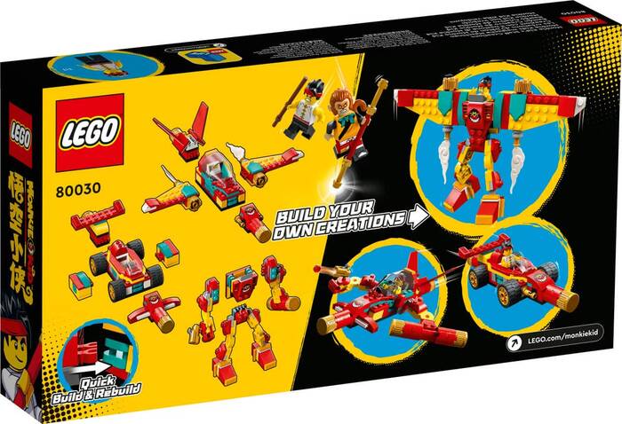 80030 LEGO Monkie Kid™ Monkie Kid’in Asasının Eserleri - 4