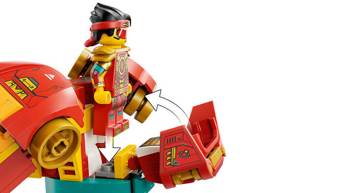 80040 LEGO® Monkie Kid Monkie Kid'in Kombi Robotu - 5