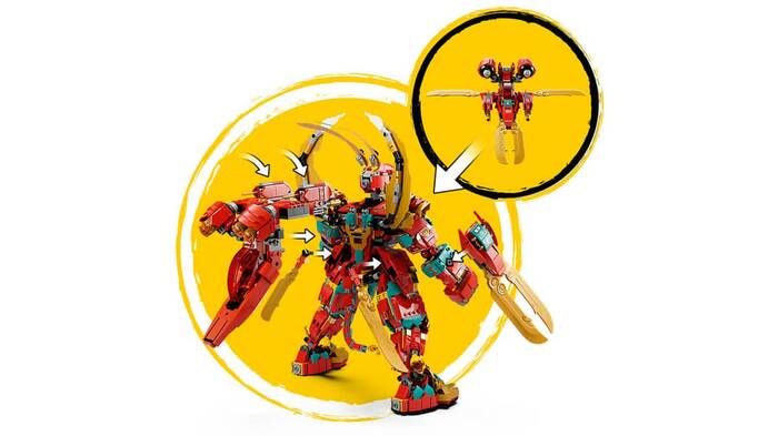 80045 LEGO® Monkie Kid Monkey King Ultra Robot - 5