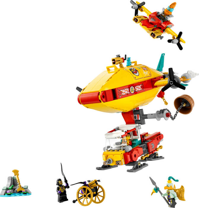 80046 LEGO® Monkie Kid Monkie Kid’in Bulut Zeplini - 1