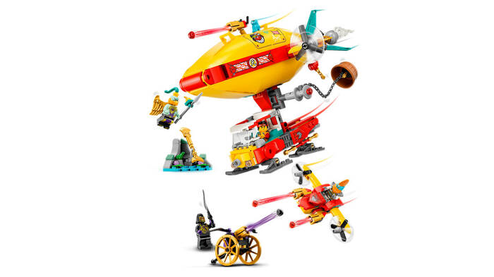 80046 LEGO® Monkie Kid Monkie Kid’in Bulut Zeplini - 3