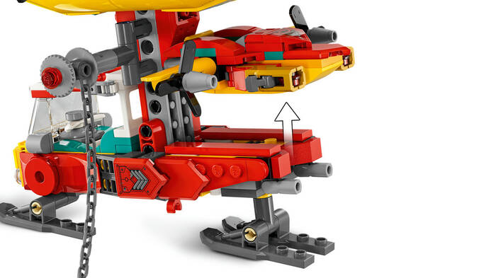 80046 LEGO® Monkie Kid Monkie Kid’in Bulut Zeplini - 5
