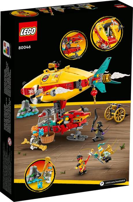 80046 LEGO® Monkie Kid Monkie Kid’in Bulut Zeplini - 7