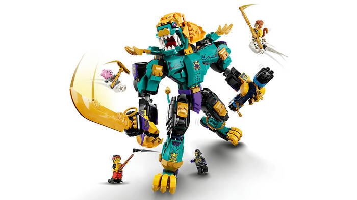 80048 LEGO® Monkie Kid Kudretli Azure Lion - 3