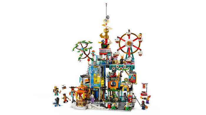 80054 LEGO® Monkie Kid Megapolis Şehri 5. Yıl Dönümü - 3