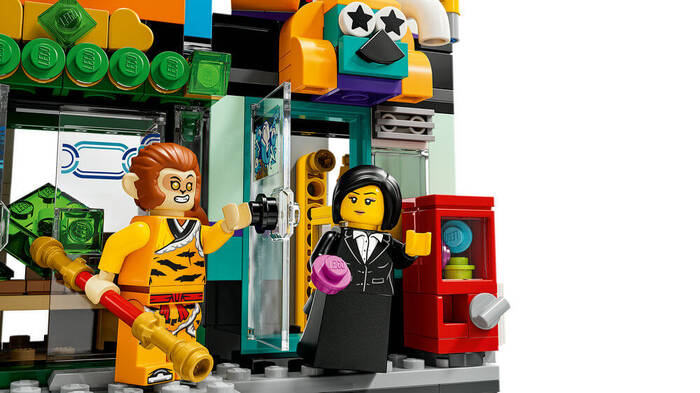 80054 LEGO® Monkie Kid Megapolis Şehri 5. Yıl Dönümü - 5