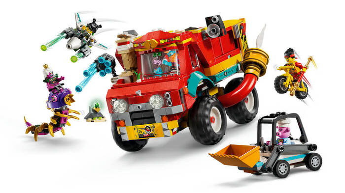 80055 LEGO® Monkie Kid Monkie Kid’in Ekibi Güç Kamyonu - 3
