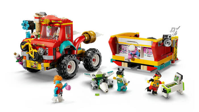 80055 LEGO® Monkie Kid Monkie Kid’in Ekibi Güç Kamyonu - 4