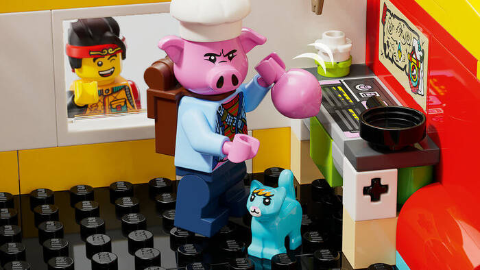 80055 LEGO® Monkie Kid Monkie Kid’in Ekibi Güç Kamyonu - 6